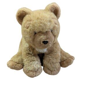 vtg 1979 Gund  teddy Bear Plush Toy 16" Tan Stuffed Animal  floppy cuddly